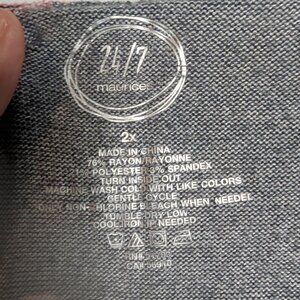 24/7 Long sleeve super soft SZ 2X shirt